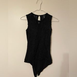 Rue 21 Black Bodysuit Small